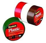 3M COMPANY 190RED COLORED PLASTIC TAPE RED 3/4 X 125 PACK OF 6