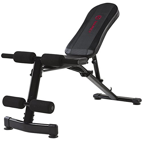 Marcy Eclipse UB3000 Adjustable Weight Bench - Black/Red