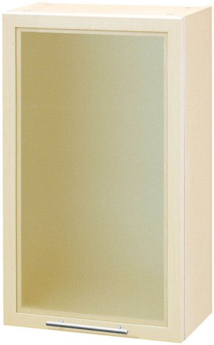 Fackelmann 84336 ACTIVE Hängeschrank, Front Touch, 1 Tür, H/B/T 67x40x22 cm