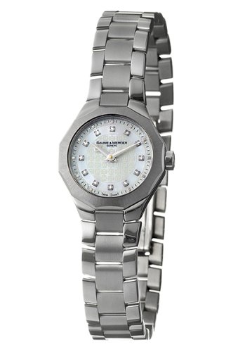 Baume  Mercier Women s 8715 Riviera Diamond Swiss WatchB001K3IX8C : image