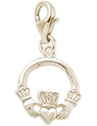 Rembrandt Charms Claddagh Charm with Lobster Clasp