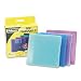 Electronics : Transport 2 Disk Case, 2 - 3.5 Disks/Case, 4 Assorted Colors/Pack FEL28554