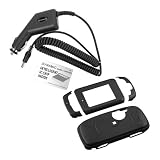DURABLE BLACK PLASTIC CASE+CAR CHARGER FOR SIDEKICK III