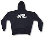 Amish Gone Wild! Logo Men's Hoodie Sweat Shirt Small thru 4XL