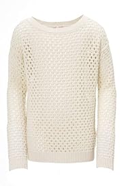 Angel Pure Cotton Open Knit Jumper
