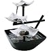 Homedics WFL-SLVS Envirascape Silver Springs Illuminated Relaxation Fountain with Natural Stones
