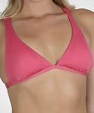 Hurley - Deluxe Halter Bikini Top, Pink