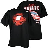 Kasey Kahne #9 Nascar Downforce Tee by Chase Authentics (Black-Red)