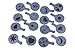 Coffee Stencil - Easy Cappuccino Art Barista Plastic Decorating Food Pastry Stencil - 16 Piece Set
