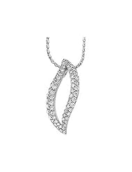 14K White Gold Diamond Necklace - 1.00 Ct. -- LIFETIME WARRANTY