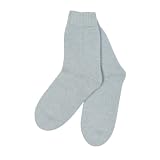 Pure Cashmere Socks - Ice Blue