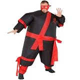 Inflatable Ninja Adult Costume - Adult Costumes