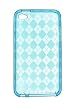 Premium TPU Flexi Soft Gel Skin compatible with iPod Touch 4th Generation, 4th Gen - Blue Checkers Argyle Print Premium TPU Flexi Soft Gel Skin compatible with iPod Touch 4th Generation, 4th Gen - Blue Checkers Argyle Print