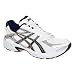 ASICS Men's GEL-Strike 2 Running Shoe,White/Navy/Gold,11.5 D US