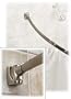 5 ft. Curved Shower Rod - Brushed Nickel