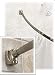 5 ft. Curved Shower Rod - Brushed Nickel