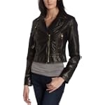Big Chill Women's Big Chill- Faux Leather Moto Jacket