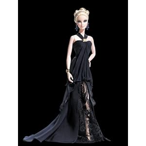 Click here to buy Barbie Pink Label Collection Doll: E! Live From The Red Carpet Dress by Badgley Mischka
