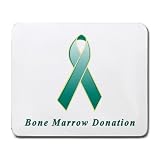 Bone Marrow Donation Awareness Ribbon Mouse Pad