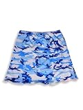 Kyds - Girls Elastic Waist Skirt, Lt. Blue, Royal, Navy