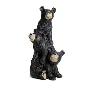 Bear Cubs Totem Statuary by 