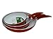 Concord Cookware CN300 3-Piece Eco Friendly Ceramic Nonstick Fry Pan Set
