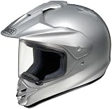 Shoei HORNET DS DUAL SPORT LIGHT SILVER SIZE:XLG MOTORCYCLE Full-Face-Helmet