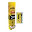 100 Feather Razor Blades NEW Hi-stainless Double Edge