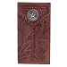 Western Wallets | American Made Wallets | Men's Western Leather Wallets | Men's Western Wallets | Men's Rodeo Wallets - As Shown American West Men`s Rodeo Wallet with Flap