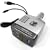 Pro Series Car Travel Power Adapter / Charger Features USB port & Standard 110v outlet w/ bonus cables for all Micro and Mini USB compatible devices (DC to AC Converter) A Portable Wall Socket for Laptop Computers and Portable DVD Players, iPods, iPhone, and Blackberry
