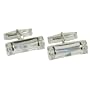 Gift for Him Mens Accessory Sterling Silver Cufflinks (cflng249)