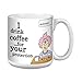 Aunty Acid Funny Extra Large Mug, 20-Ounce Jumbo Coffee Cup, Hilarious Gag Gift for Office Coworkers, For Your Protection XM27796, Tree-Free Greetings