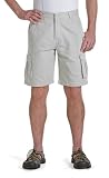  : Genuine Wrangler Men's Relaxed Fit Cargo Short, Stone/Woodland, 36
