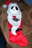 Nightmare Before Christmas JACK in Santa Hat Christmas Holiday Stocking