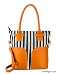 Lino Perros LWHB01501 Orange Women's Satchel Bag