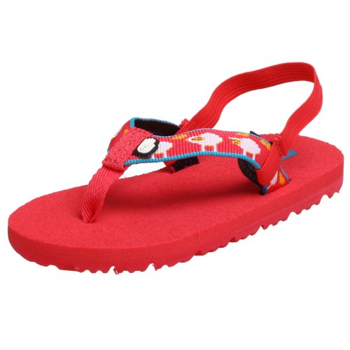 Teva Mush Back Strap Flip Flop (Infant Toddler) - Sweet Dreams Rouge - 9 M US Toddler