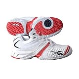 Women's Reebok KFS Pump Advantage Tennis Shoe-White/Geranium/Soft Black