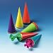 6 kleine Schult�ten Deko bunt H�he 12 cm