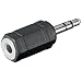 Adapter 3.5mm stereo Stecker auf 3.5mm mono Kupplung