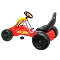 Go-Kart Pedal-Operated Ride-On Car - Red