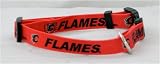 Calgary Flames NHL Pet Collar Adjustable 5/8 Web (X-Small)