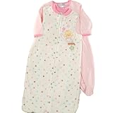 Infant Baby Girls Sleepwear Pajamas PJs WHITE DOT Onesie Set VITAMINS Girl 3-9M