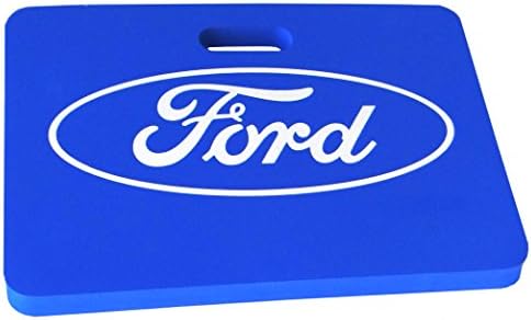 Goboxes 9513 Kneeling Mat with Ford Logo, Small, Blue