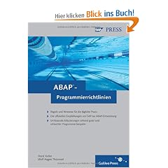 ABAP-Programmierrichtlinien (SAP PRESS)