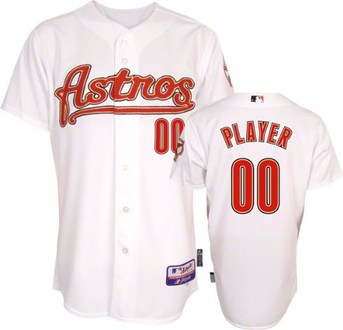 Houston Astros Jersey: Any Player Alternate White Authentic Cool Baseâ
