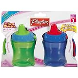 Playtex Baby The First Sipster Spill-Proof 7 OZ Cup 2 Pack: Boy Colors