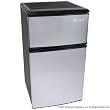 3.2 Cu. Ft. Fridge Freezer Stainless Steel - EdgeStar