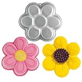  : Daisy Cakes - (SKU 2105-1016)1 Re-usable Daisy Flower cake, bread, Jell-o pan great for Mothers Day, wedding showers, garden parties, too!