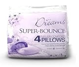 Matching Bedrooms Super Bounce Fuller Comfort 4 Pillows, 4 pack