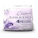 Matching Bedrooms Super Bounce Fuller Comfort 4 Pillows, 4 pack